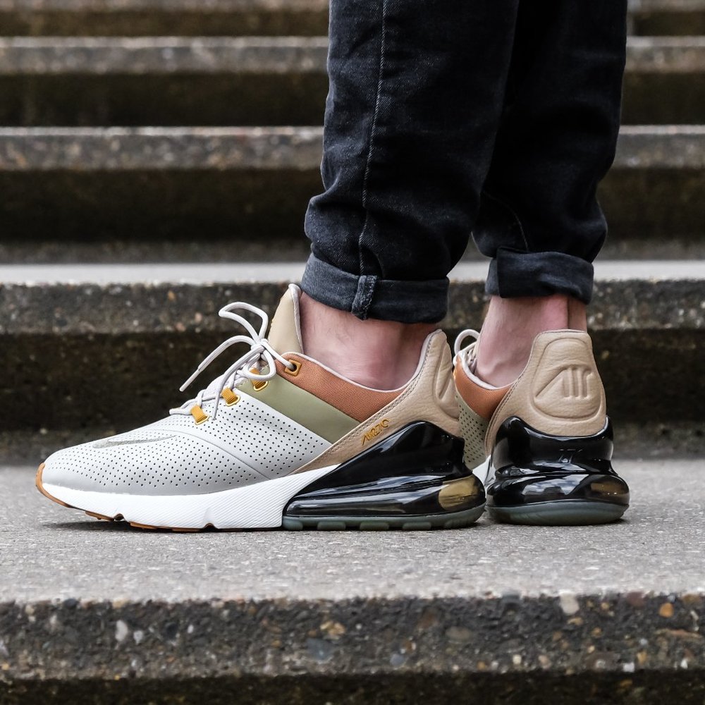 Nike Air Max 270 Premium String Desert Ochre Neutral Olive Men's Size 11.5 RARE